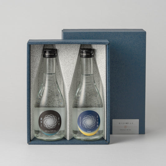 【母の日、父の日ギフト・送料無料】在る緒奏＆在る寒夜 300ml 人気銘柄酒の2本組飲み比べGIFT SAKEセット